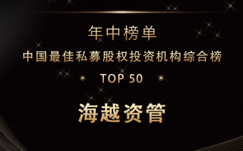 海越資管榮膺2023年度兩項榮譽